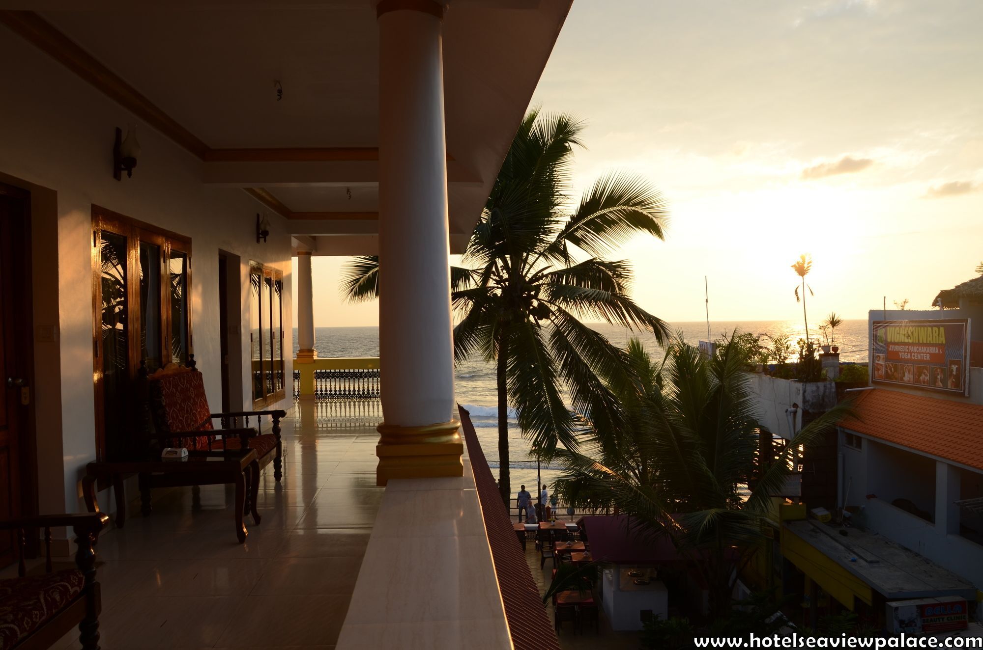 Hotel Sea View Palace - The Beach Hotel, Kovalam Zewnętrze zdjęcie