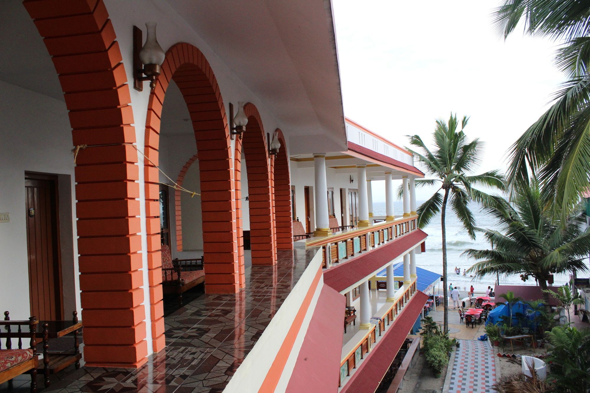 Hotel Sea View Palace - The Beach Hotel, Kovalam Zewnętrze zdjęcie